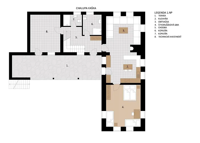 דירה Biofarma Kaska